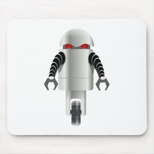 Cartoon-Roboter Mousepad (Vorne)