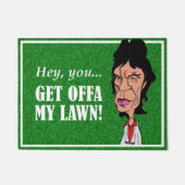 Cartoon-Rock-and-Rollfußmatte Fußmatte (Vorderseite)