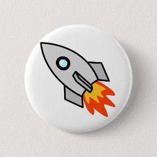 Cartoon-Rocket-Schiff Button