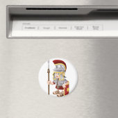 Cartoon Roman Soldier Magnet (In Situ (Geschirrspüler))