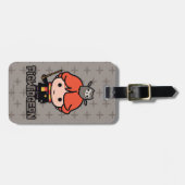 Cartoon Ron Weasley und Pigwidgeon Gepäckanhänger (Vorderseite horizontal)