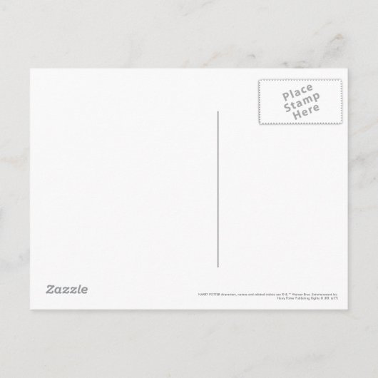 Cartoon Ron Weasley und Pigwidgeon Postkarte (Rückseite)