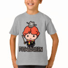 Cartoon Ron Weasley und Pigwidgeon