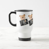 Cartoon-RöntgenstrahlTechspaß-Reise-Tasse Reisebecher (Links)