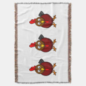 Cartoon-Rooster Decke (Vorderseite Vertikal)
