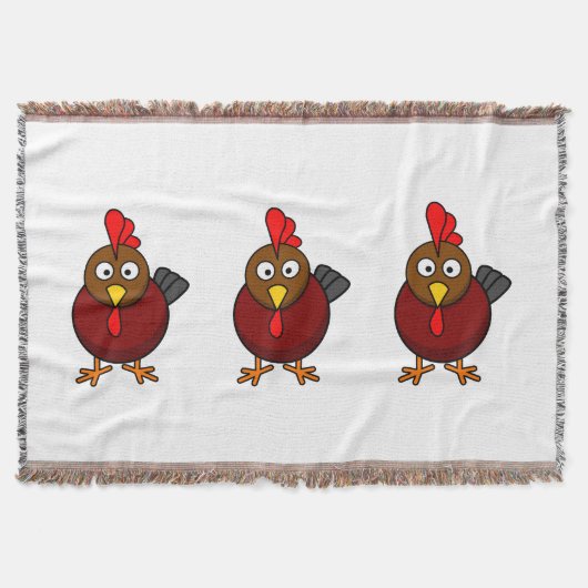 Cartoon-Rooster Decke (Vorderseite)