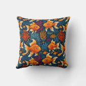 Cartoon Rotbarsch Kissen (Rückseite)