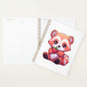 Cartoon Roter Panda Planer (Anzeige)