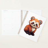 Cartoon Roter Panda Planer (Anzeige)