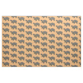 Cartoon-Rothaarschildkröte Stoff (Fat Quarter (45,7 x 55,9 cm))