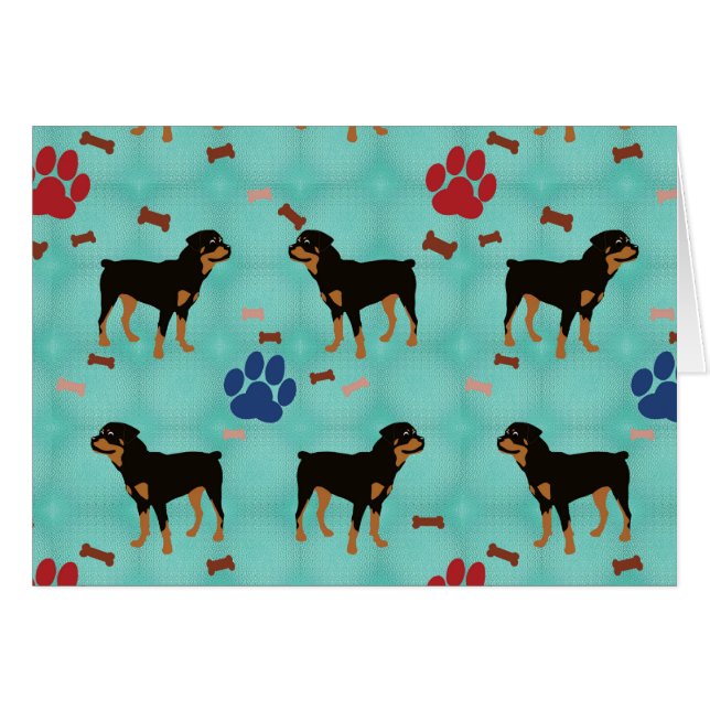 Cartoon Rottweiler (Vorderseite (Horizontal))