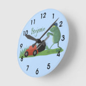 Cartoon Runde Wanduhr (Winkel)