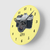Cartoon Runde Wanduhr (Winkel)