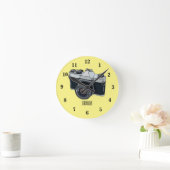 Cartoon Runde Wanduhr (Zuhause)