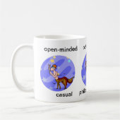 Cartoon Sagittarius Centaur Express Kaffeetasse (Links)
