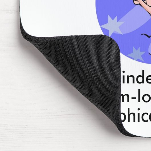 Cartoon Sagittarius Centaur Mousepad (Ecke)