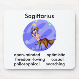 Cartoon Sagittarius Centaur Mousepad