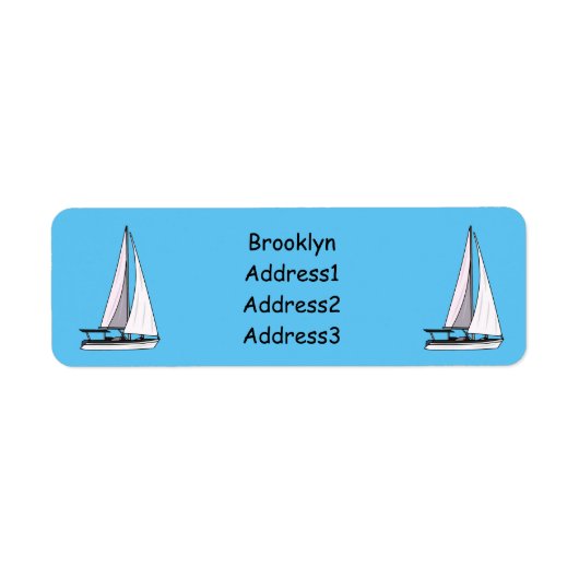 Cartoon Sailboat (Vorne)