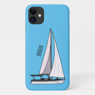Cartoon Sailboat Case-Mate iPhone Hülle