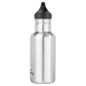 Cartoon Sailboat Edelstahlflasche (Rechts)