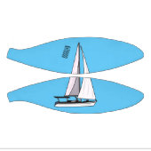 Cartoon Sailboat Mini Basketball (Panele)