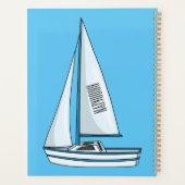 Cartoon Sailboat Planer (Rückseite)