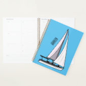 Cartoon Sailboat Planer (Anzeige)