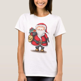 Cartoon Santa Claus T-Shirt