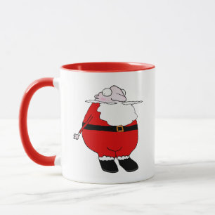 Cartoon Santa Claus Tasse