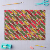 Cartoon Santas Christmas Seidenpapier (Basteln)