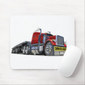 Cartoon-Sattelschlepper Mousepad (Mit Mouse)