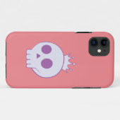 Cartoon-Schädel mit Kronendesign Case-Mate iPhone Hülle (Rückseite (Horizontal))
