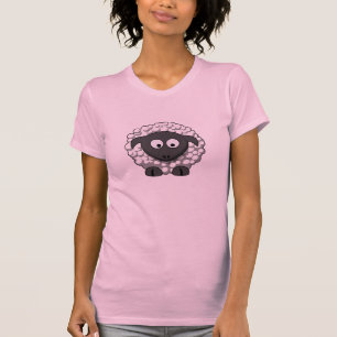 Cartoon-Schafe T-Shirt