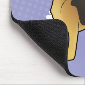 Cartoon-Schäferhund Mousepad (Ecke)