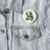 Cartoon-Schildkröte Button (Beispiel)