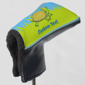 Cartoon-Schildkröte Golf Headcover (3/4 Vorderseite)