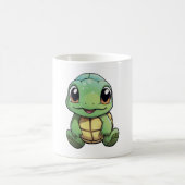 Cartoon-Schildkröte Kaffeetasse (Mittel)