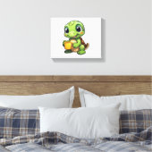 Cartoon-Schildkröte Leinwanddruck (Insitu (Schlafzimmer))