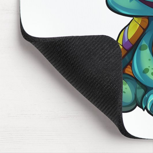 Cartoon-Schildkröte Mousepad (Ecke)