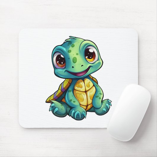 Cartoon-Schildkröte Mousepad (Mit Mouse)