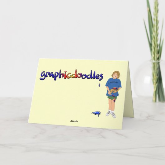 Cartoon Schildkröte Osterhase! Feiertagskarte (Rückseite)