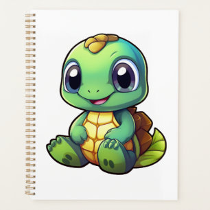 Cartoon-Schildkröte Planer