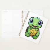 Cartoon-Schildkröte Planer (Anzeige)