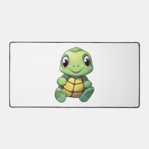 Cartoon-Schildkröte Schreibtischunterlage