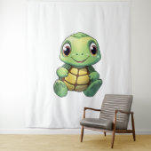 Cartoon-Schildkröte Wandteppich (Beispiel)