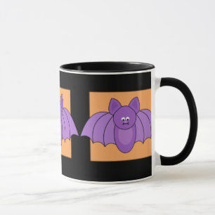 Cartoon schlägt Halloween-Tasse Tasse