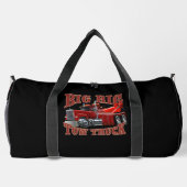 Cartoon Schlepper "Big Rig" Duffle Bag (Rückseite)