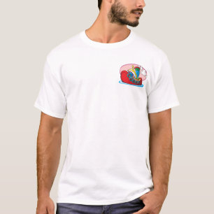 Cartoon-Schlepper T-Shirt