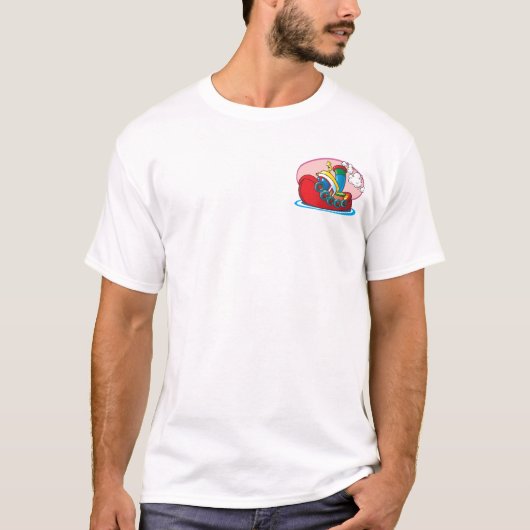 Cartoon-Schlepper T-Shirt (Vorderseite)