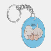 Cartoon Schlüsselanhänger (Vorderseite links)